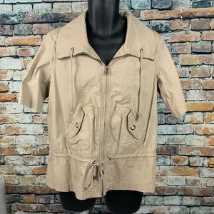 Sonoma cream jacket size Large